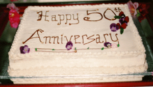 Dave Lenz | 50th Anniversary Cake